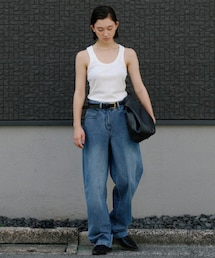 studiodoe | CLASSIC - Tapered Brushed Denim Jeans(デニムパンツ)