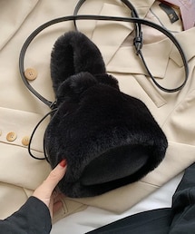 holiday and holiday | ファーラウンドバケットバッグ(バッグ)