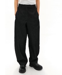 studiodoe | by DOE -高腰繭型闊腿牛仔褲(デニムパンツ)