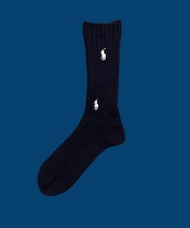 POLO RALPH LAUREN | POLO RALPH LAUREN for BEAMS / Double Pony Rib Sox(ソックス/靴下)