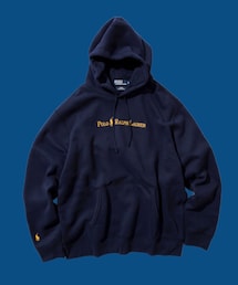 POLO RALPH LAUREN | POLO RALPH LAUREN for BEAMS / Navy and Gold Logo Collection HOODIE(パーカー)
