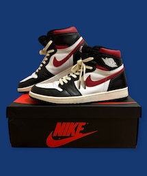 AIR JORDAN | AIR JORDAN 1 RETRO HIGH BLACK / WHITE / GYM RED(スニーカー)