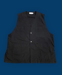 MANUAL ALPHABET | Overdyed Typewriter Fatigue Vest(ベスト)
