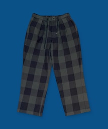 Audience | VINTAGE CHECKED 2TACK WIDE EASY TROUSERS(パンツ)