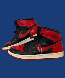 AIR JORDAN | Air Jordan 1 Retro High "Black Varsity Red/Bred"(2001)(スニーカー)