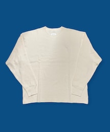 WAIPER.inc | UP 米軍 EXTREME COLD WEATHER ハニカムワッフル サーマル L/S ルーズサイズ アンダーシャツ(Tシャツ/カットソー)