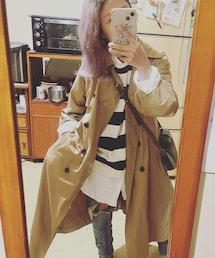 AZUL by moussy | トレンチコート