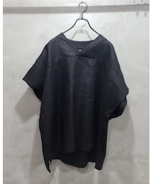 roundabout | ⁡︎︎︎︎︎︎︎︎☑︎Big No-Sleeve⁡⁡↭⁡Black⁡(Tシャツ/カットソー)