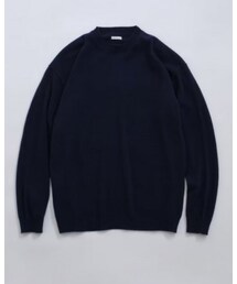 Blanc YM | KNIT：⁡⁡⁡⁡⁡⁡⁡⁡⁡Wool Cashmere Knit Pullover
NO：BL-21A-WCKP/⁡⁡⁡⁡Price￥33,000-(tax in)⁡⁡⁡⁡⁡⁡(ニット/セーター)