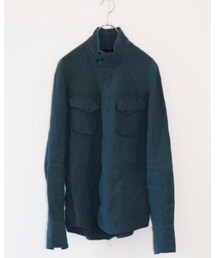 MINUS | DC SHORT HORN SHIRT(WASHED FRENCH LINEN) ⁡(シャツ/ブラウス)