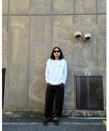 Iroquois | 正面:Long sleeve:ALL ALONG THE WATCHTOWE L/S T
NO:179210/Price¥13,200-(tax in)(Tシャツ/カットソー)