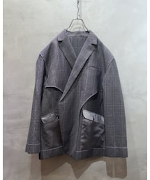 Edwina Horl | JACKET〈YIN UND YANG〉⁡glencheck(テーラードジャケット)
