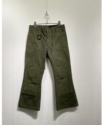 MINUS | DOUBLE KNEE CROP(VINTAGE US TENT)(パンツ)