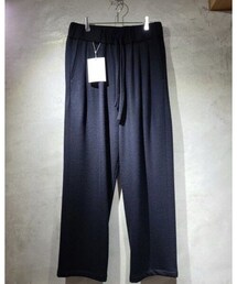 Blanc YM |  Milled Wool Wode Pants(パンツ)