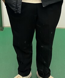 UNIQLO | タックテーパードパンツ(スラックス)