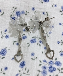 梨凛花 | ピアス（両耳用）
