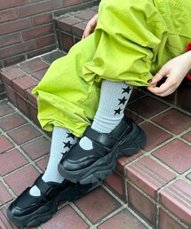 靴下屋 | m+kutsushitaya アメリブ三連スターソックス　031140194-11(ソックス/靴下)