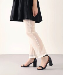 靴下屋 | 縫製チュールパンツレギンス011850101-01(その他パンツ)