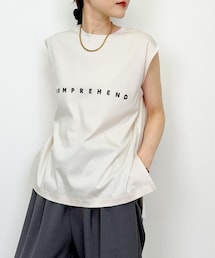 Lo-Fi | 【WEB限定】ロゴ入り接触冷感フレンチスリーブプルオーバー(Tシャツ/カットソー)