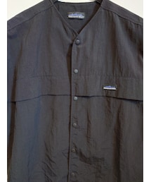 THOUSAND MILE | SHORT SLEEVE COLLARLESS SHIRT(Tシャツ/カットソー)