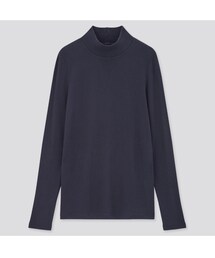 UNIQLO | リブハイネックＴ(ニット/セーター)