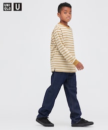 UNIQLO | UNIQLO U ボーダークルーネックTシャツ(Tシャツ/カットソー)