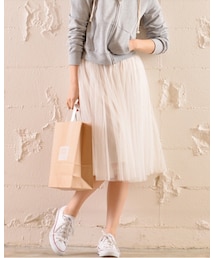 coca（coca） | ふんわりチュールスカート(スカート)