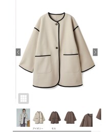 GRL | ノーカラーコート