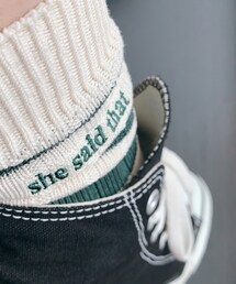 靴下屋 | 靴下屋×shesaidthatコラボソックス(ソックス/靴下)