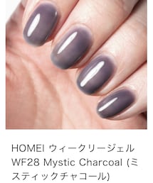 weekly gel | WF28 Mystic Chacoal(マニキュア/ジェルネイル)
