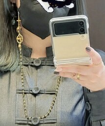olimachi | 蜂と星とスワロフスキーのダークカラーマスクチェーン(アクセサリー)