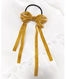 Lattice | ベロアリボンヘアゴム(ヘアゴム)