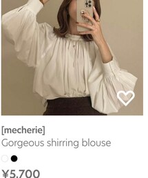 mecherie | シャツ/ブラウス