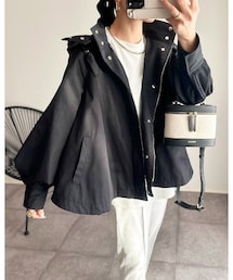 Emma Taylor | 【STYLEBAR】ミリタリーフレアーフードコート《ボアライナー付き》(マウンテンパーカー)