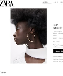 ZARA | ピアス（両耳用）