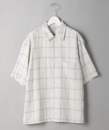 BEAUTY&YOUTH UNITED ARROWS | BY リネン ラミー チェック ビッグシルエット シャツ(シャツ/ブラウス)