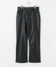 SENSE OF PLACE by URBAN RESEARCH | 『セットアップ対応』 フェイクレザーストレートパンツ(その他パンツ)