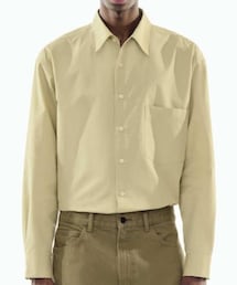 UNIQLO U | オーバーサイズシャツ(カーキ)(シャツ/ブラウス)