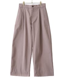 STUDIO NICHOLSON | 【STUDIO NICHOLSON】 PEACHED COTTON VOLUME PLEAT PANTS(その他パンツ)