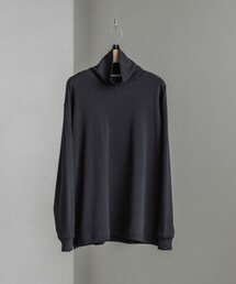 WYM LIDNM | 【WYM LIDNM】LAYERED STRETCH TURTLE(Tシャツ/カットソー)