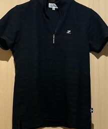 courreges | ハーフジップトップス(トップス)