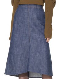 tibi | TIBI marine raw denim mid skirt(デニムスカート)