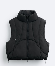 ZARA | バフベスト(ダウンベスト)