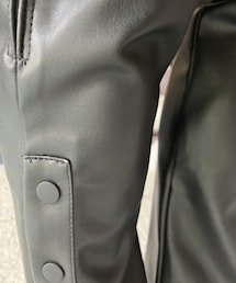 ZARA | フェイクレザーパンツ(その他パンツ)
