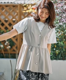 FOUND GOOD | ペプラムベスト(ベスト)