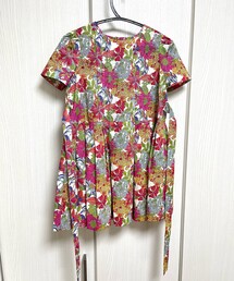 ばあばが作ってくれたワンピ | ユザワヤの先生してるばあばがリバティ生地でワンピ作ってくれました(ワンピース)