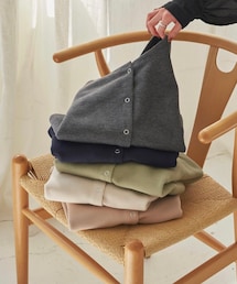 hinari | 2wayワッフルショートカーディガン　FREE　チャコールグレー(hinari 2022 spring popup 限定カラー)(カーディガン/ボレロ)