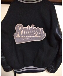 delong | raiders  vintage delong製　(スタジャン)