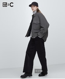 UNIQLO | コーデュロイワイドパンツ(その他パンツ)