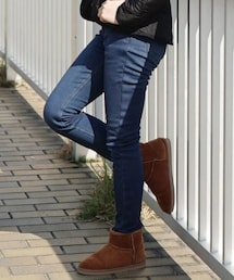 e-zakkamania stores | あったかボアパンツ(デニムパンツ)